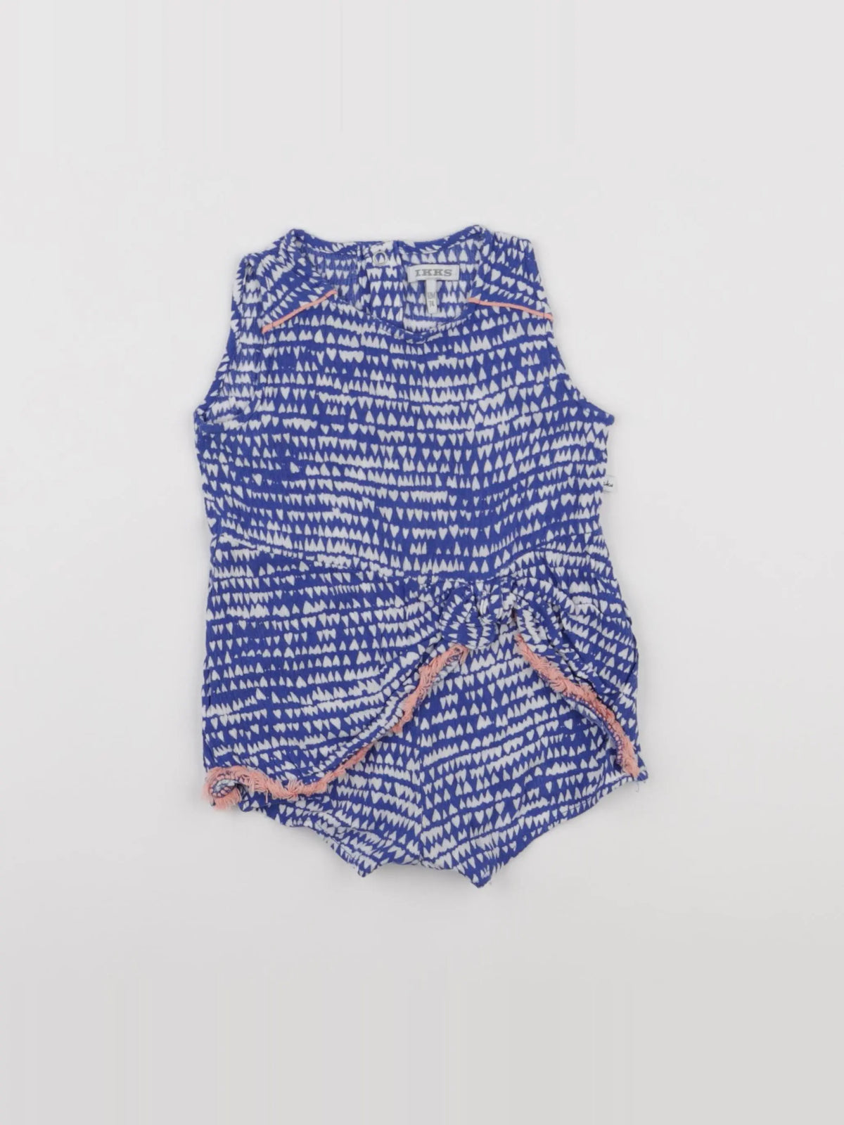 IKKS - combinaison bleu - 12 mois