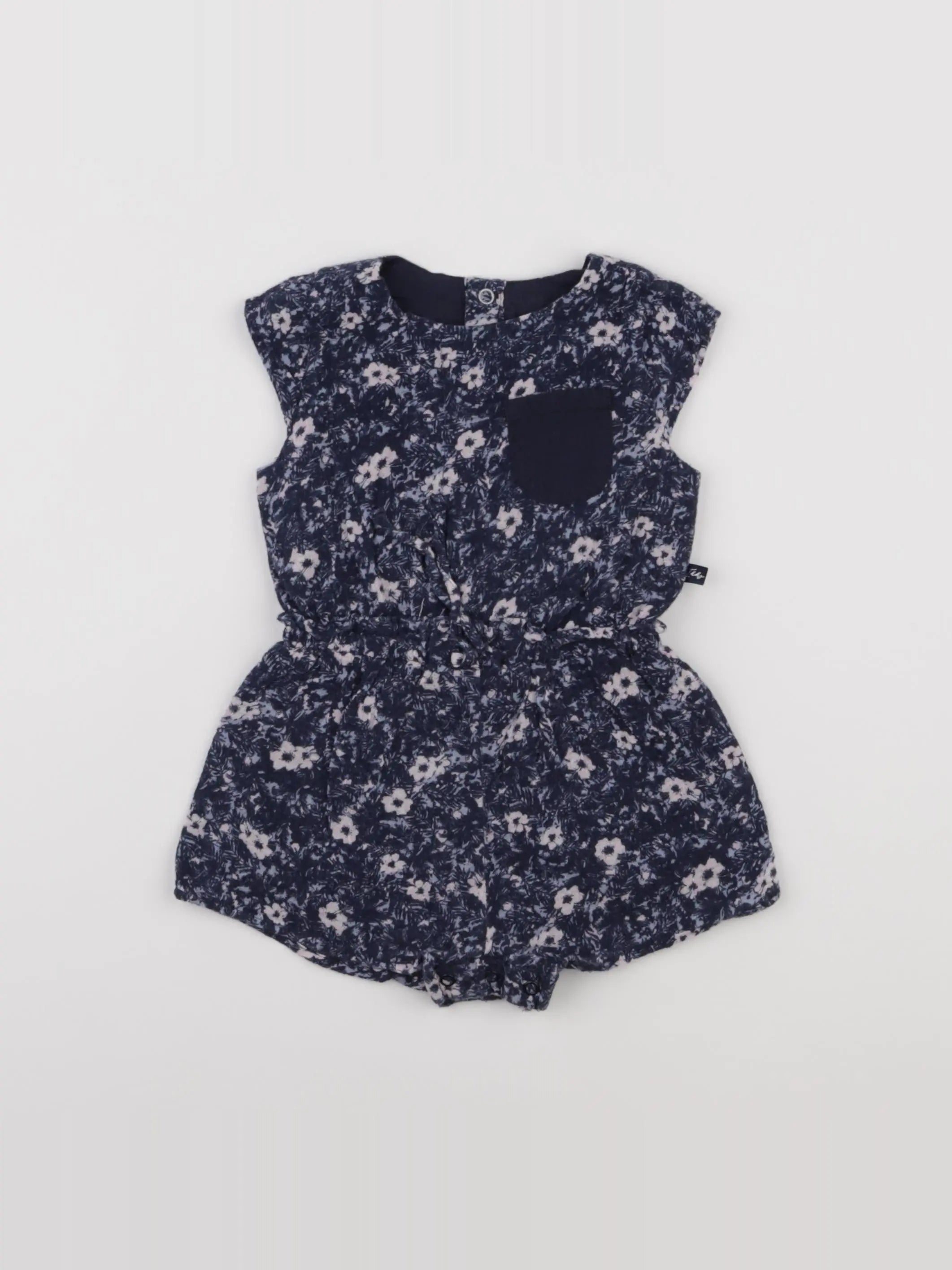 IKKS - combinaison bleu - 12 mois
