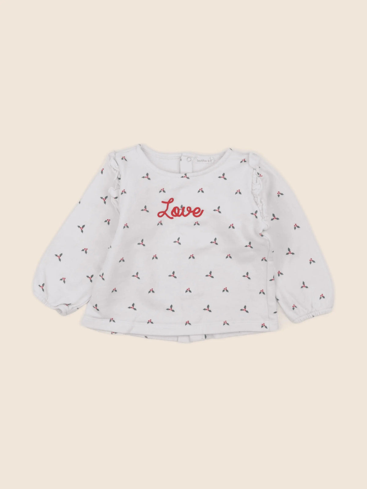 Boutchou - sweat multicolore - 24 mois