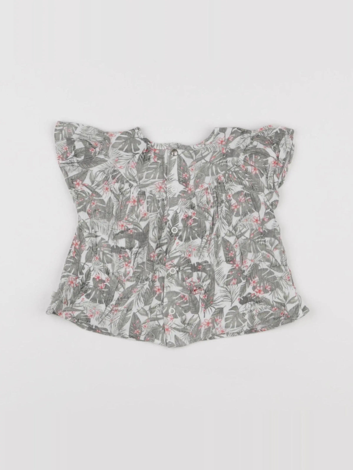 IKKS - blouse rose - 12 mois