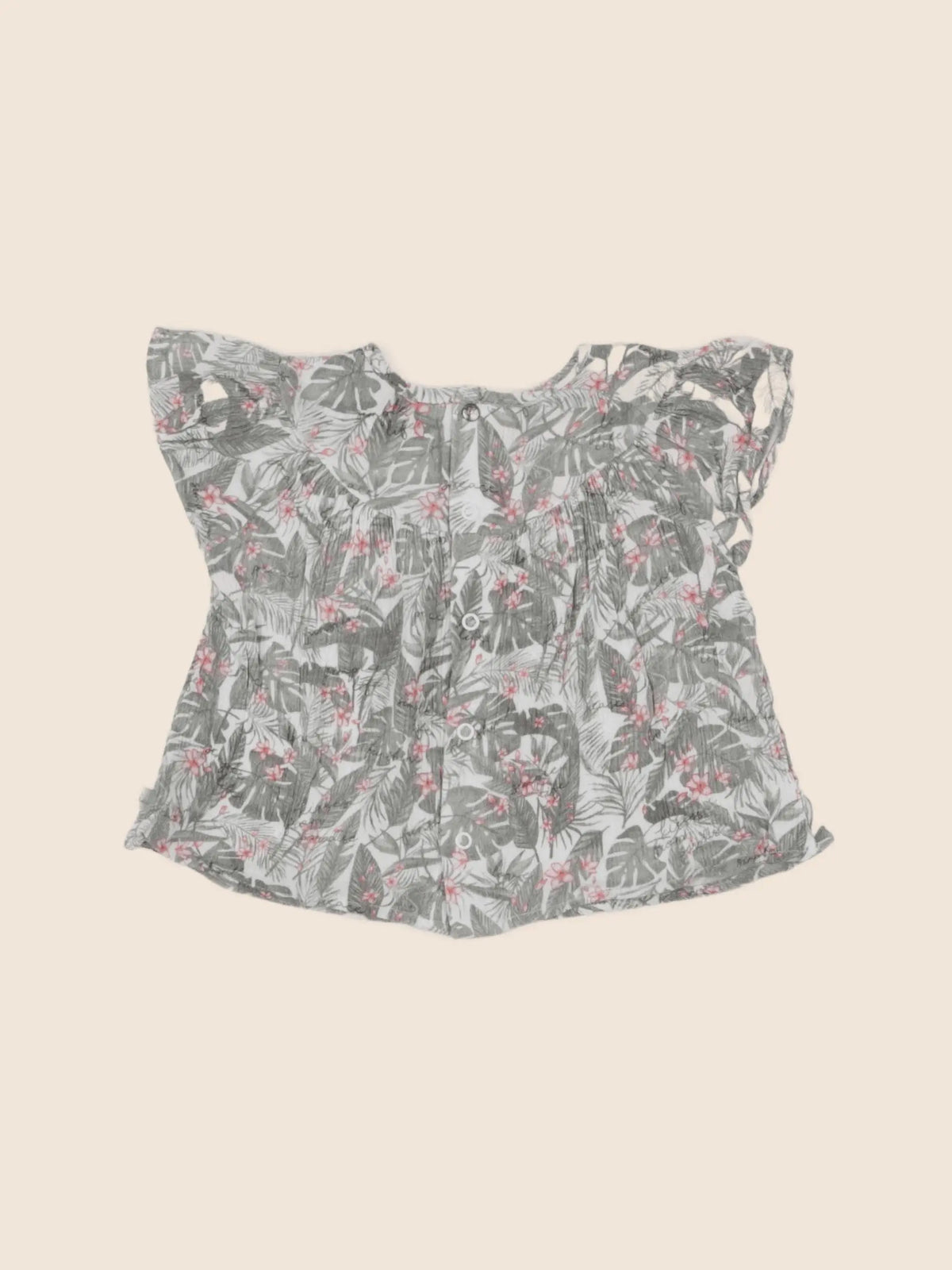 IKKS - blouse rose - 12 mois
