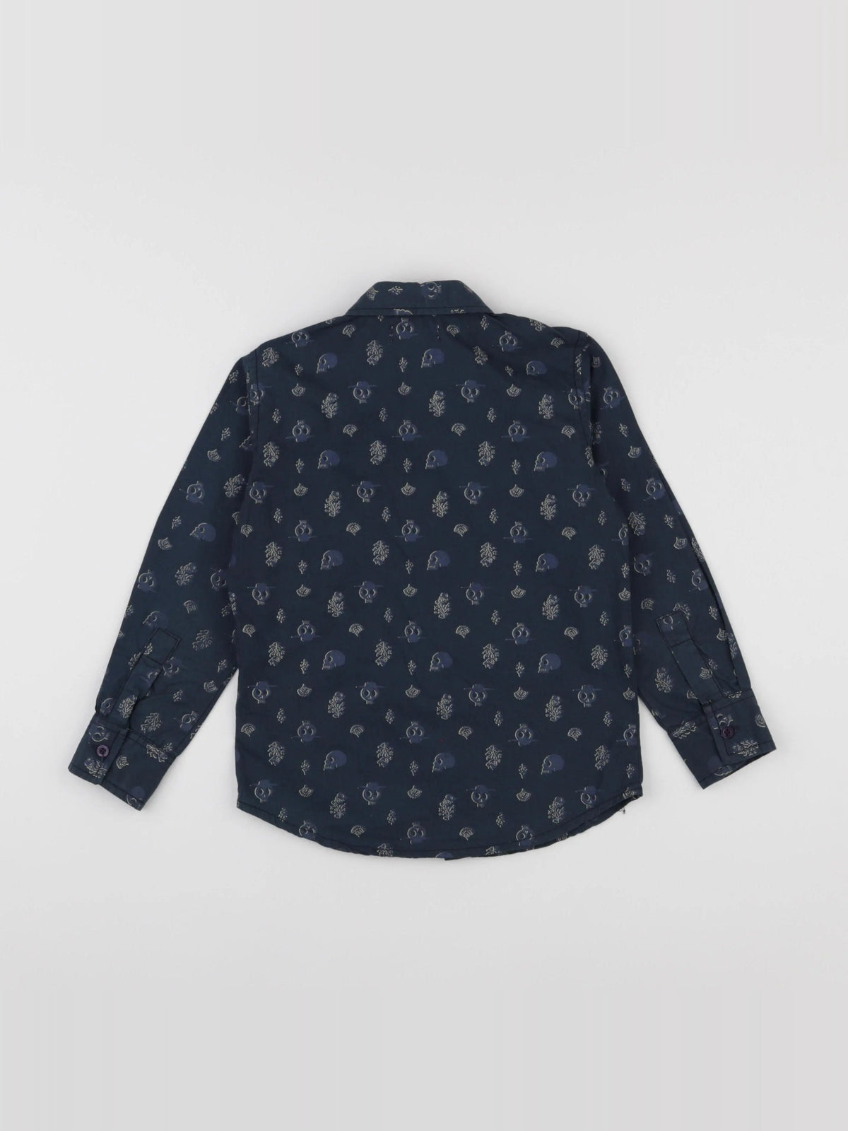 Vertbaudet - chemise bleu - 6 ans