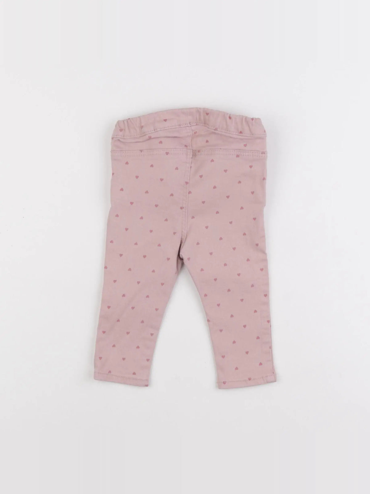 H&M - jegging rose - 4/6 mois