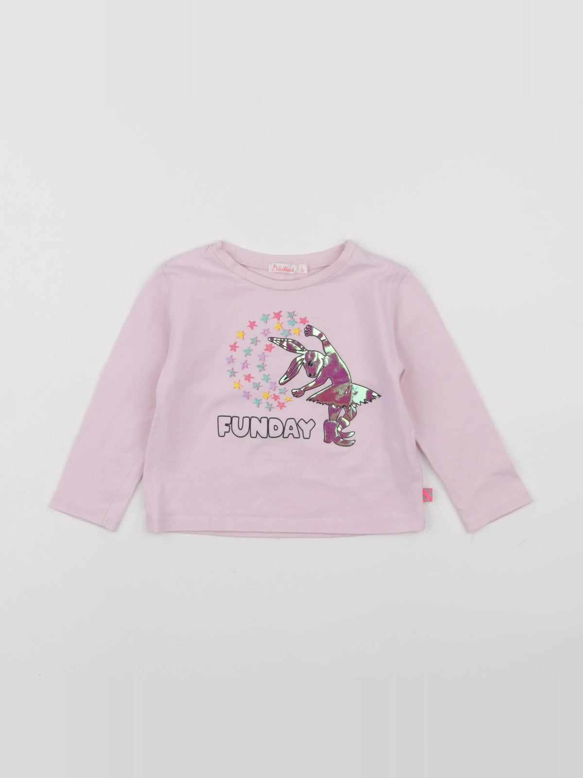 Billie Blush - tee-shirt rose - 2 ans