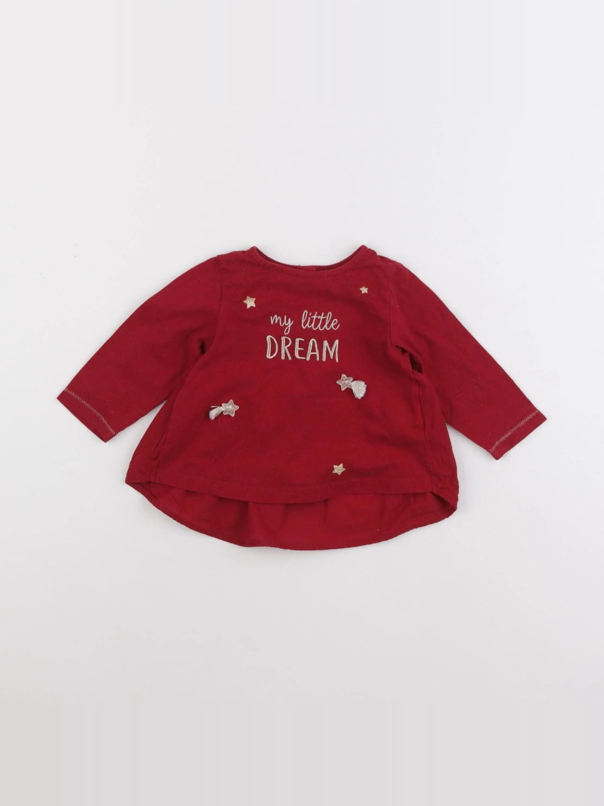 Tape à l'oeil - tee-shirt rouge - 6 mois