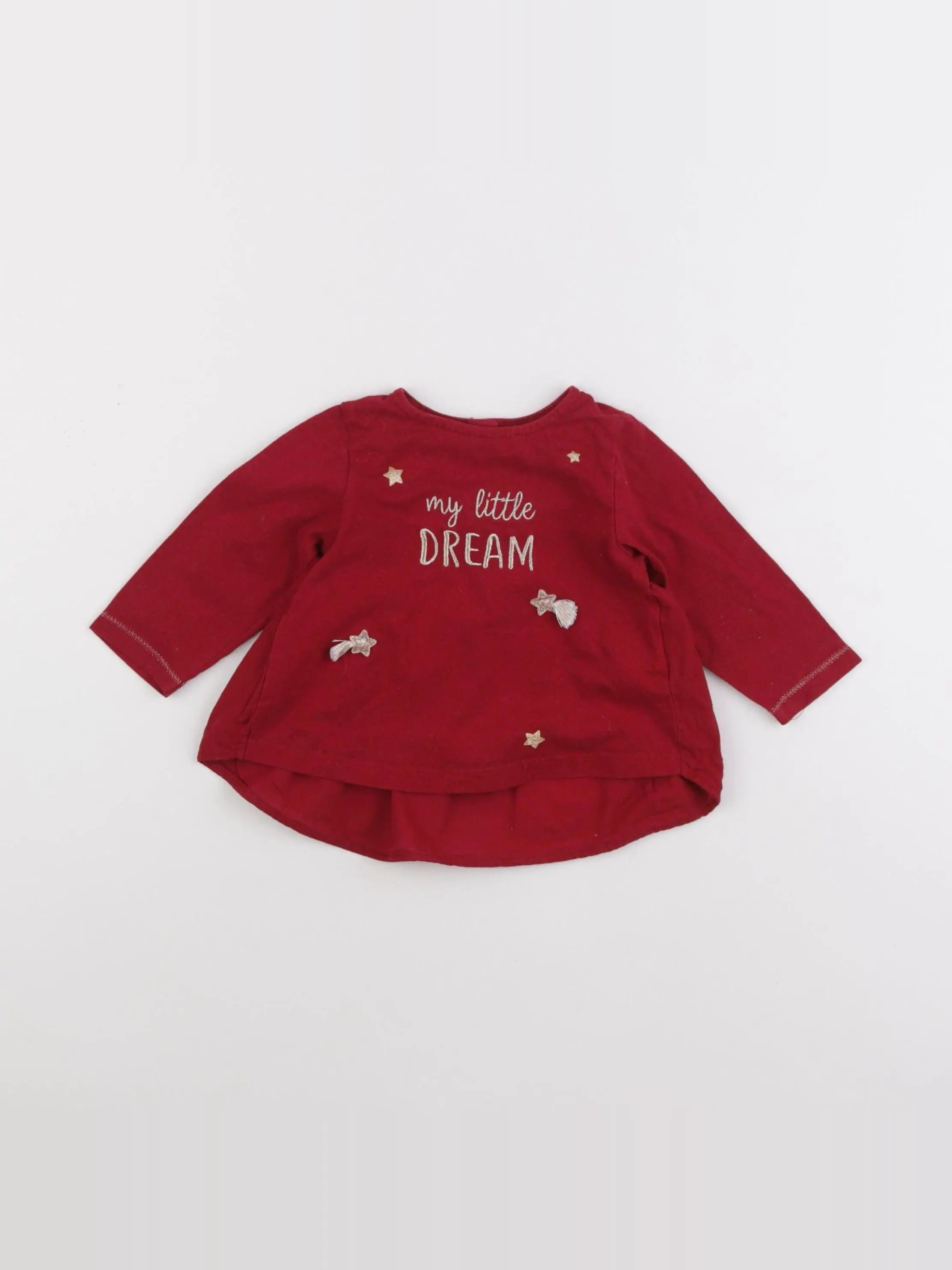 Tape à l'oeil - tee-shirt rouge - 6 mois