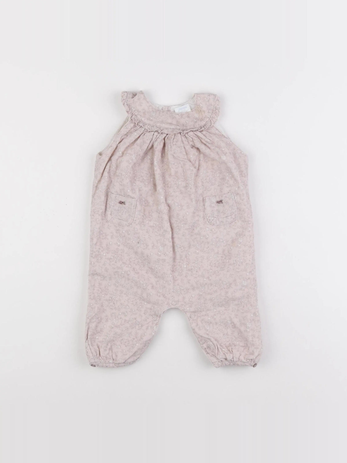 Jacadi - combinaison rose - 6 mois
