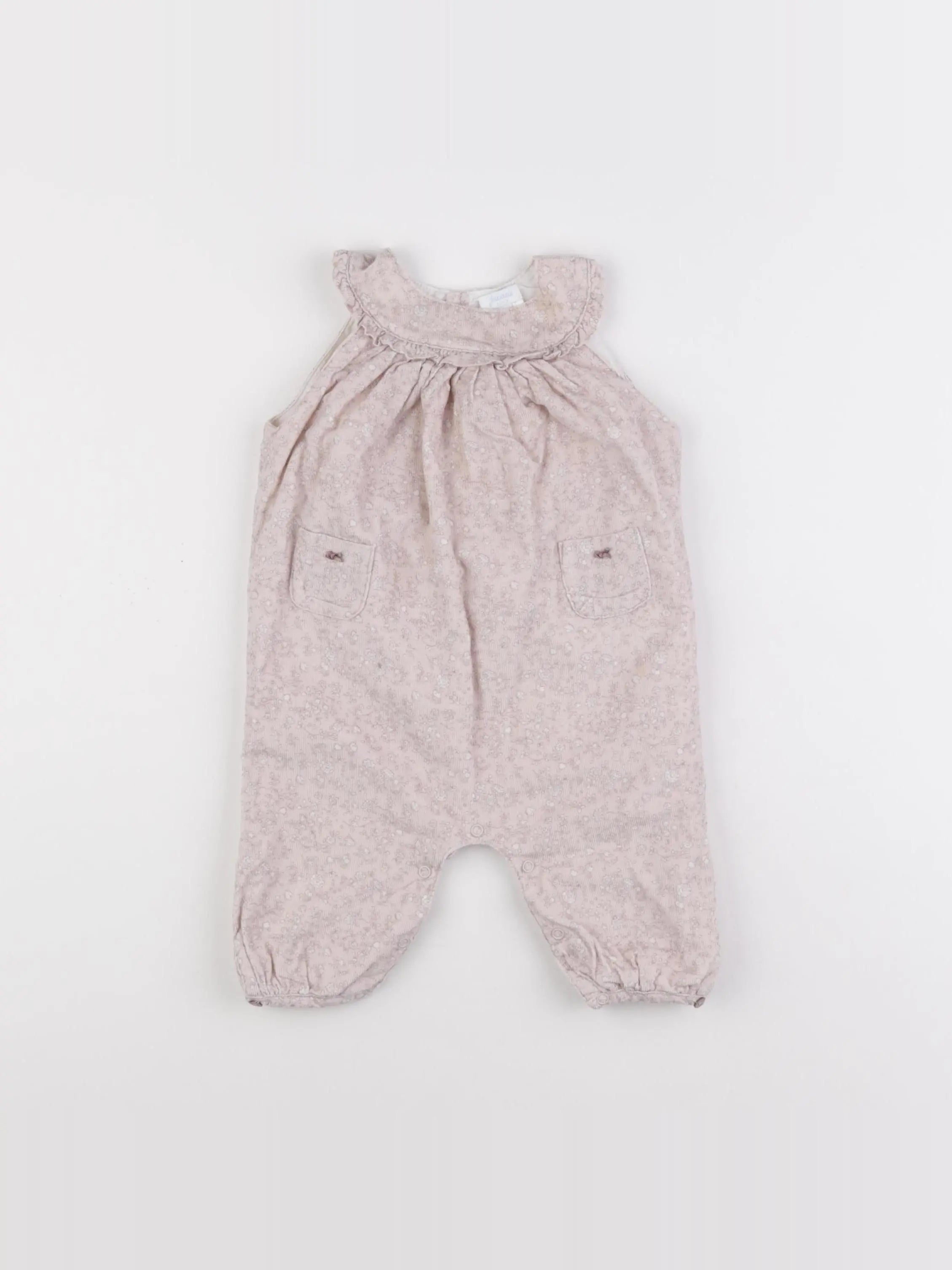 Jacadi - combinaison rose - 6 mois