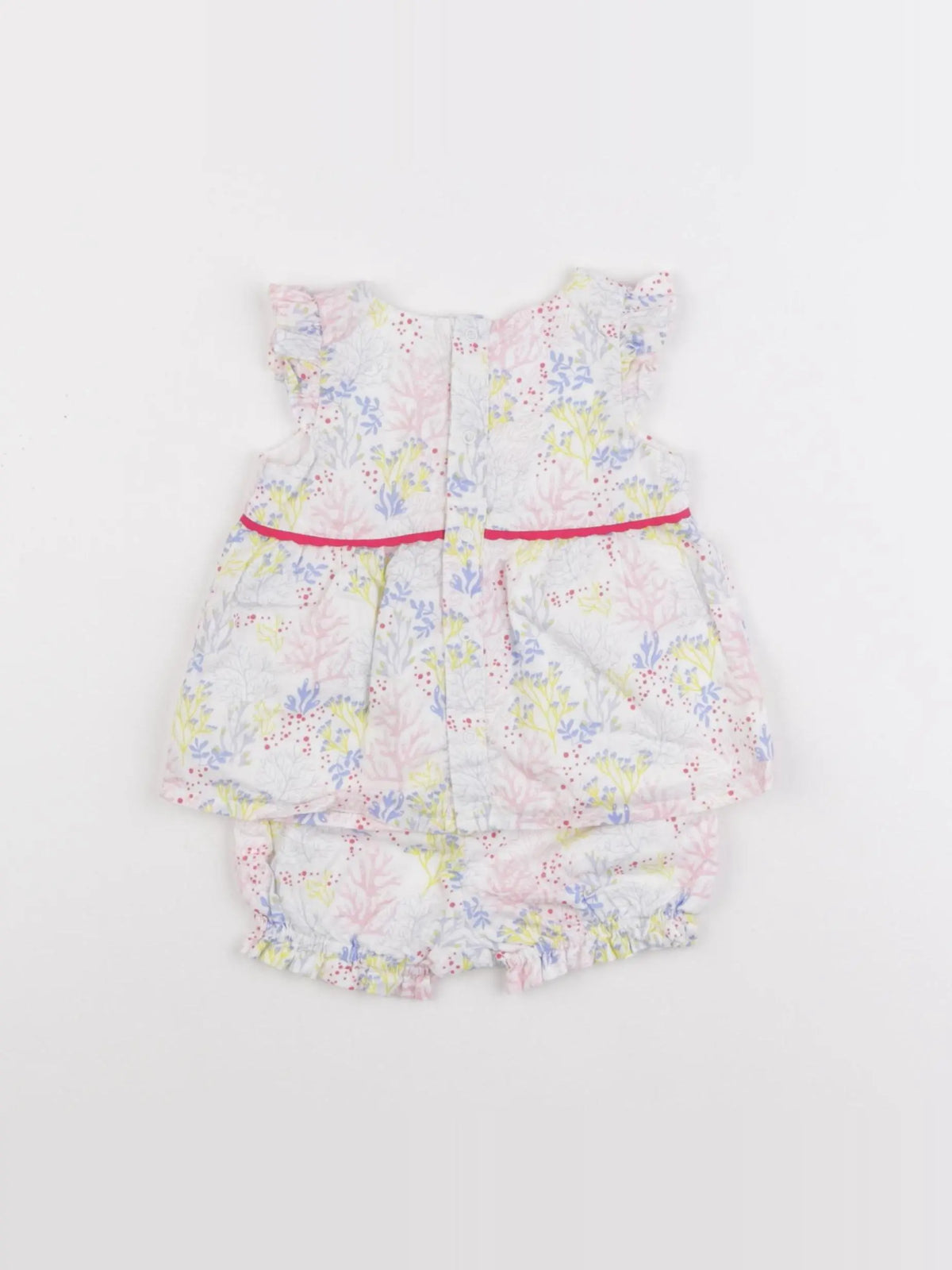 Carrément Beau - ensemble rose - 3 mois