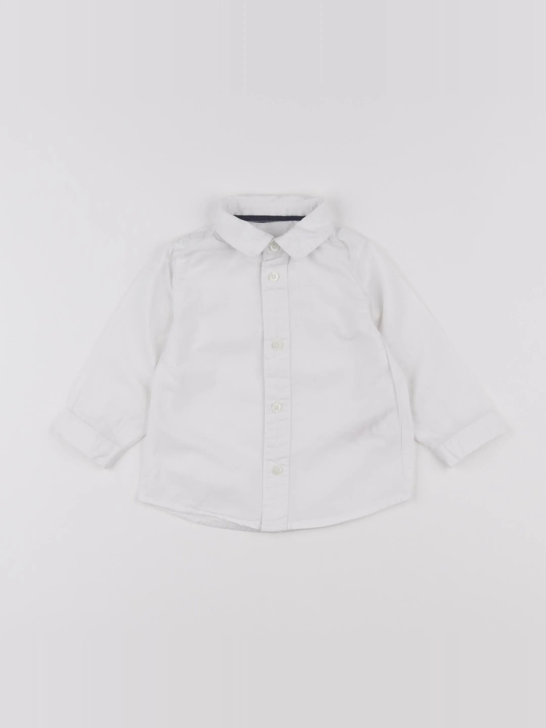 Vertbaudet - chemise blanc - 9 mois
