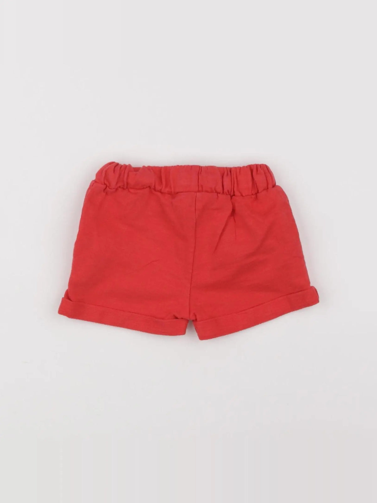 Boutchou - short rouge - 9 mois