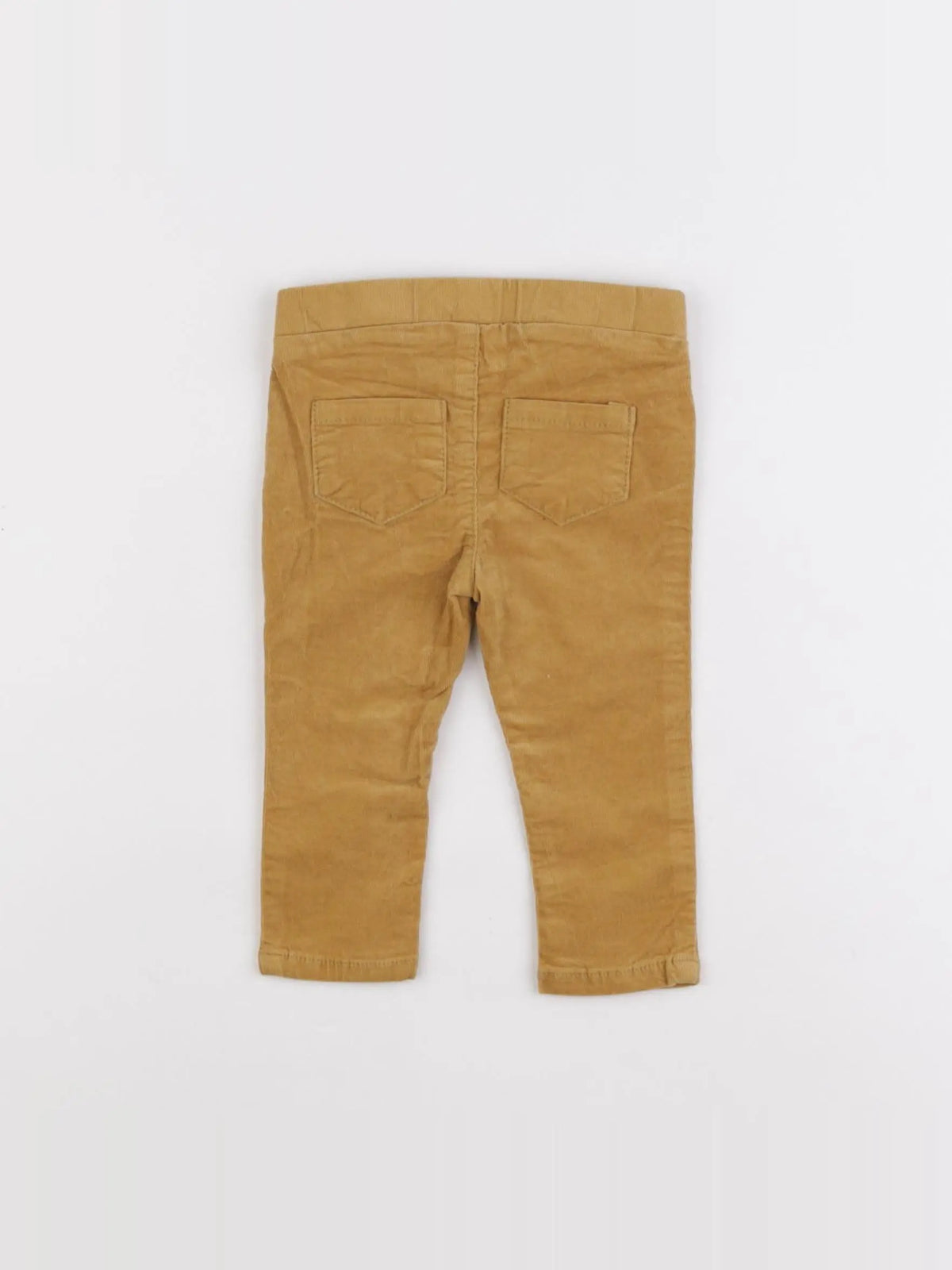 Boutchou - jegging velours jaune - 6 mois