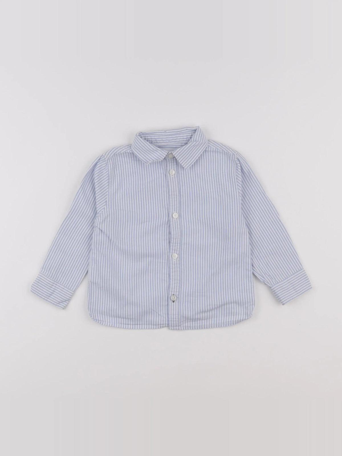 Mango - chemise bleu - 18/24 mois