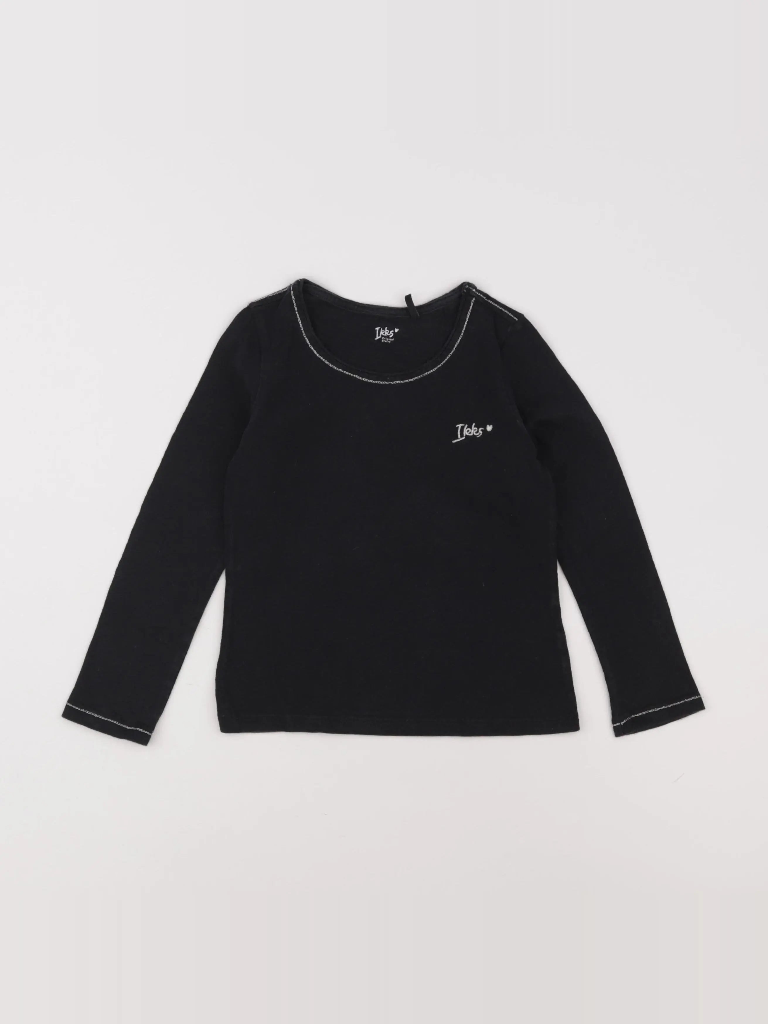 IKKS - tee-shirt noir - 6 ans