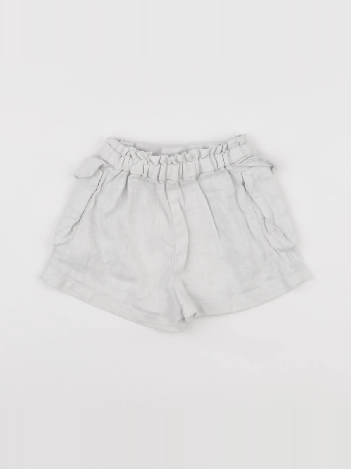 Zara - short beige - 12/18 mois