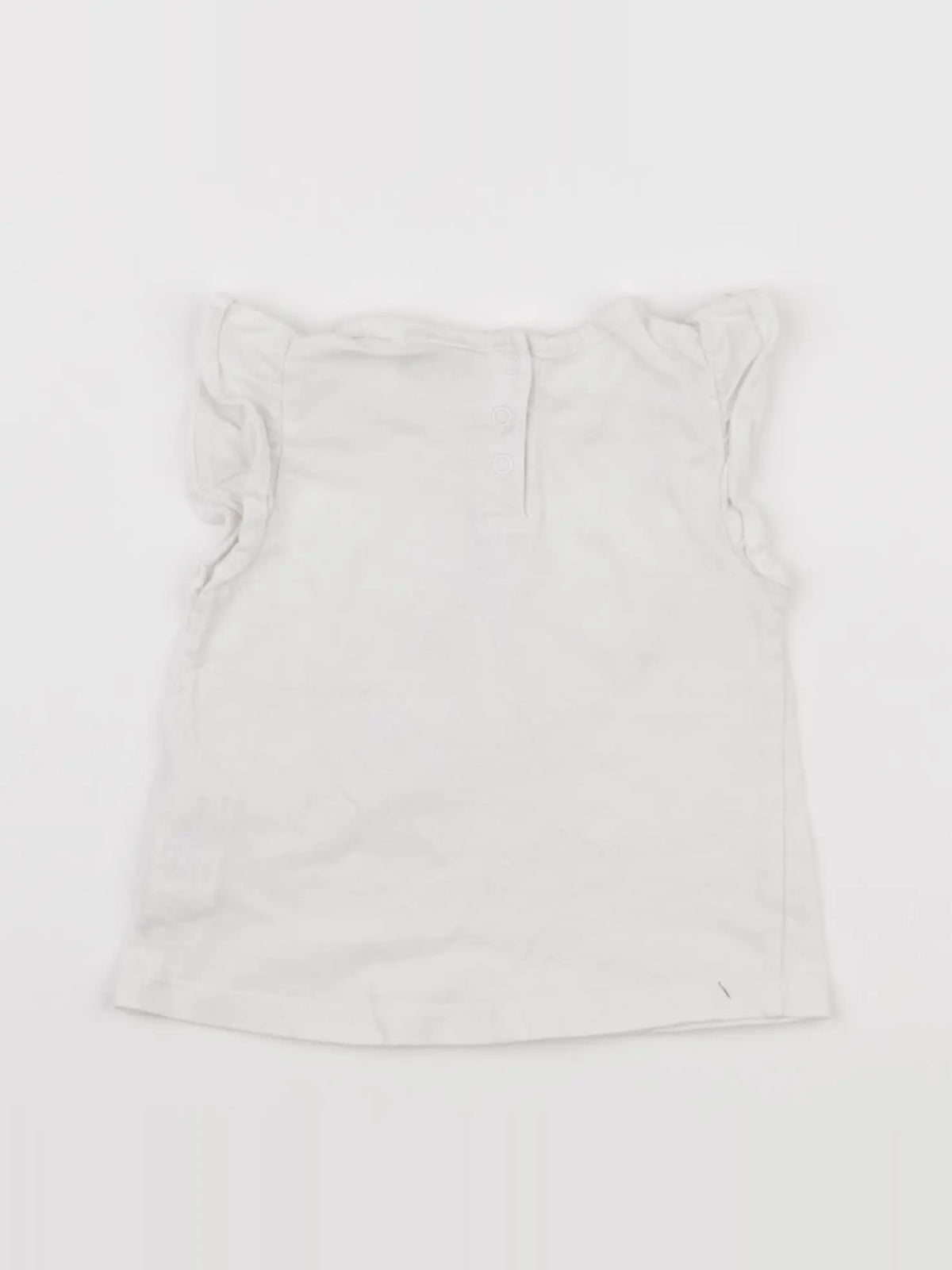 Tape à l'oeil - tee-shirt blanc - 6 mois