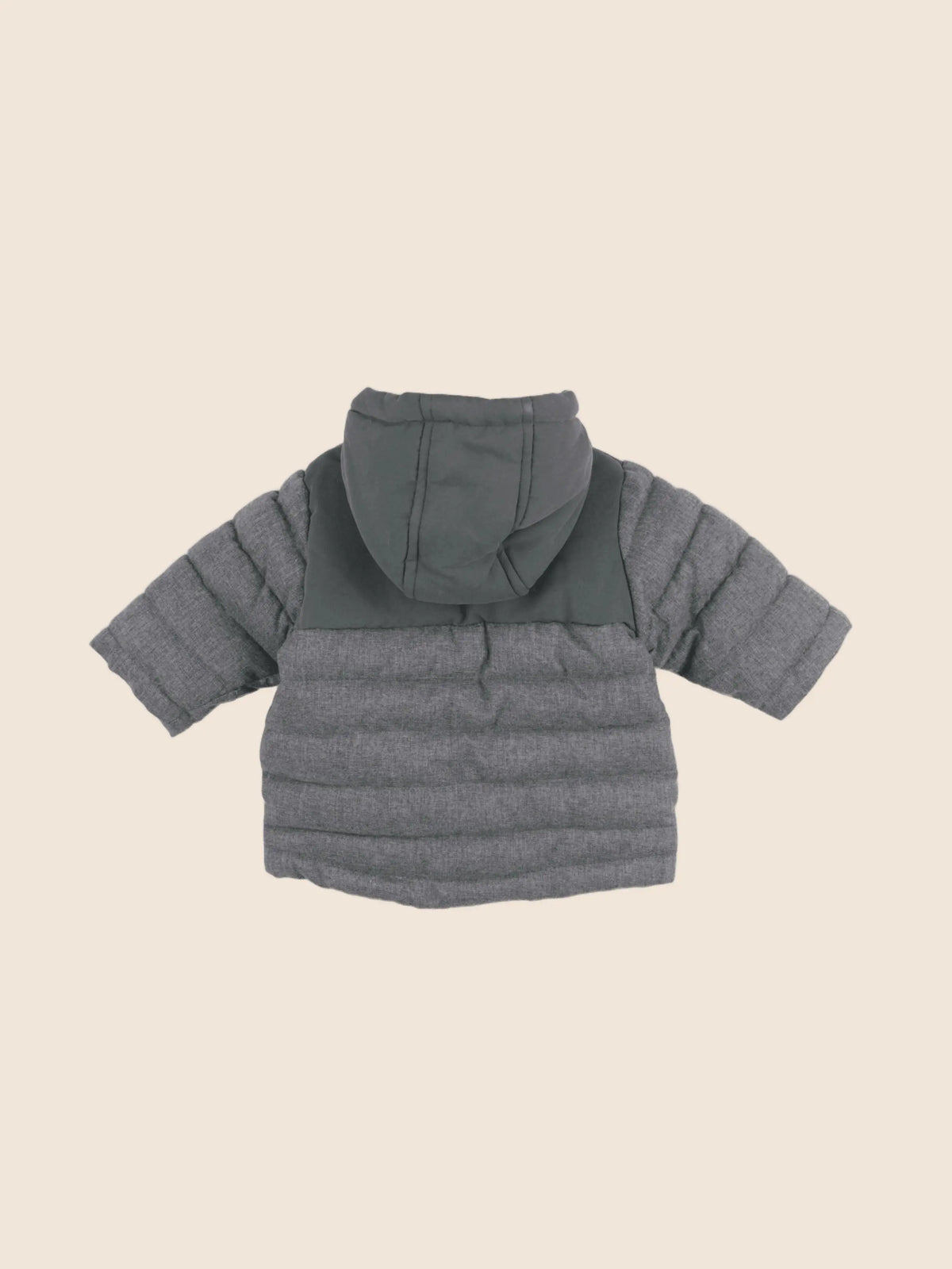 Vertbaudet - doudoune gris - 3 mois