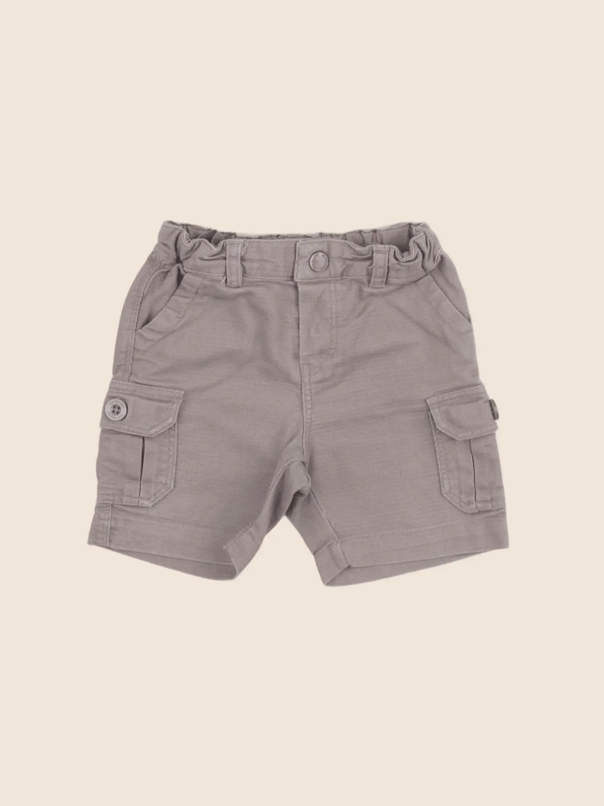 Vertbaudet - short beige - 9 mois