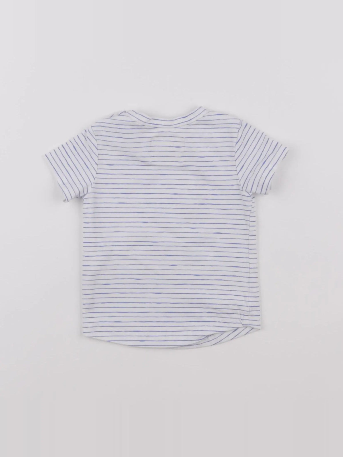 Levi's - tee-shirt blanc, bleu - 6 mois