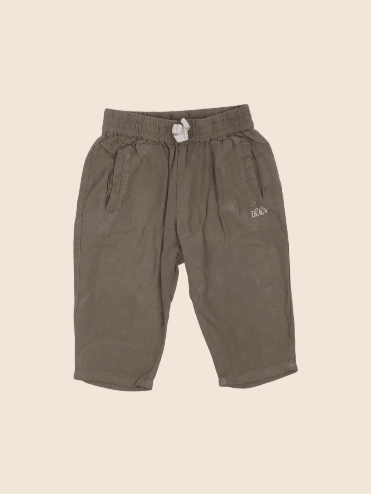 IKKS - pantalon vert - 6 mois