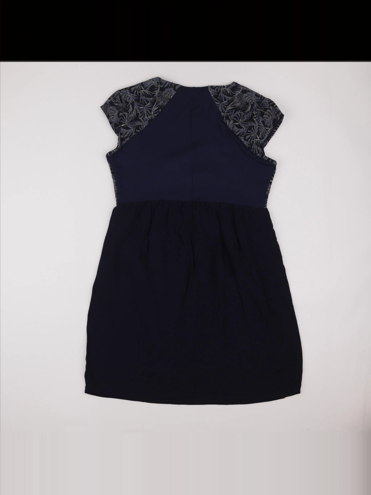 Envie de fraise - robe grossesse bleu, or - 40