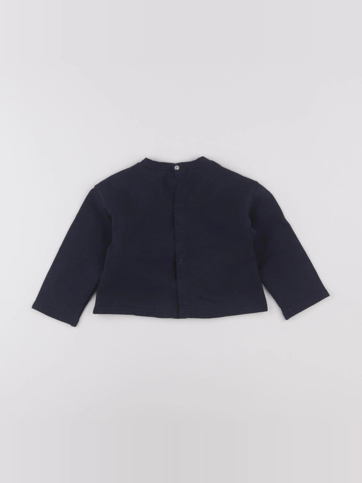 IKKS - sweat bleu - 18 mois