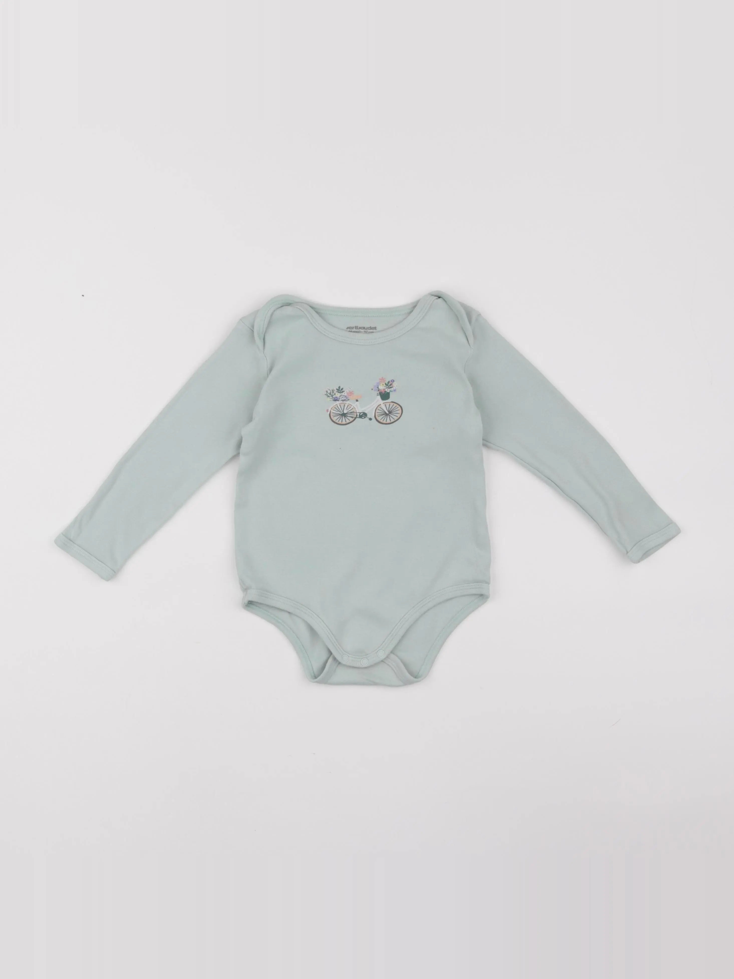 Vertbaudet - body vert - 36 mois