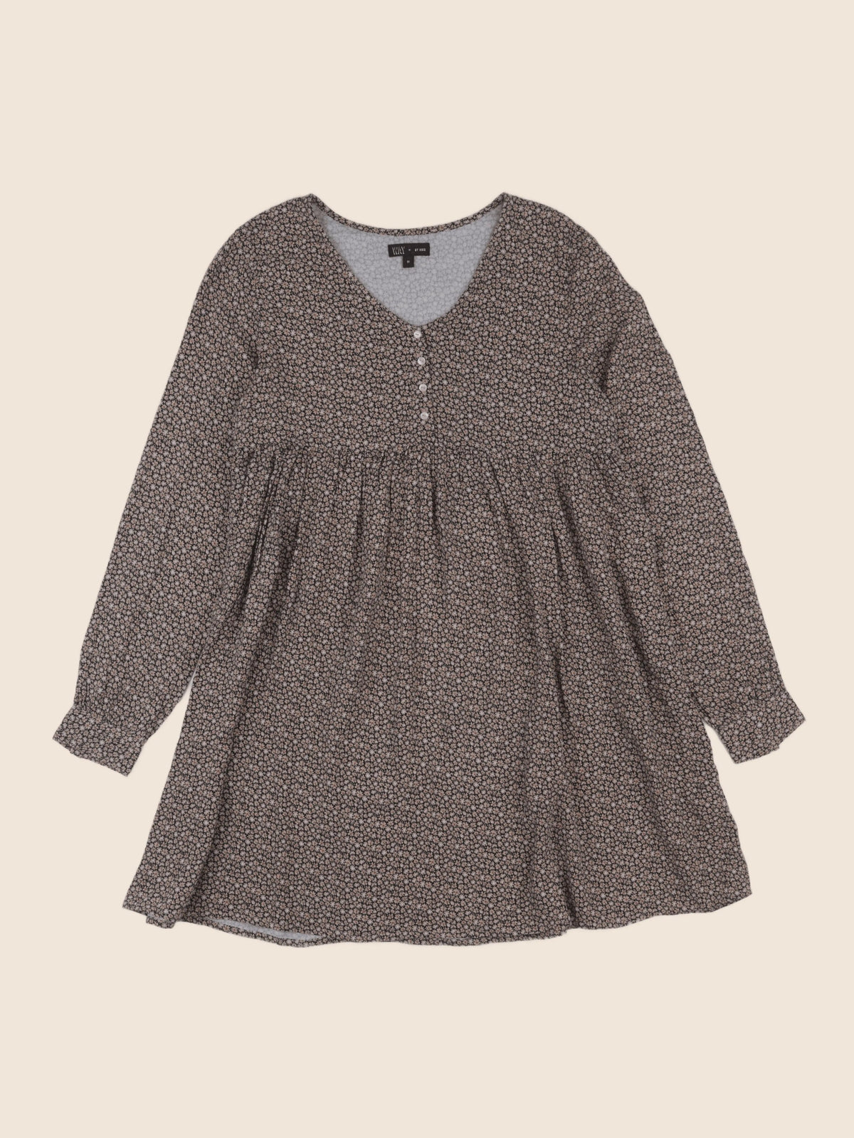 IKKS - robe marron - 16 ans