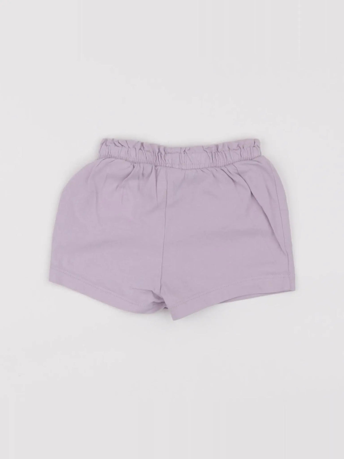 H&M - short violet - 3/6 mois