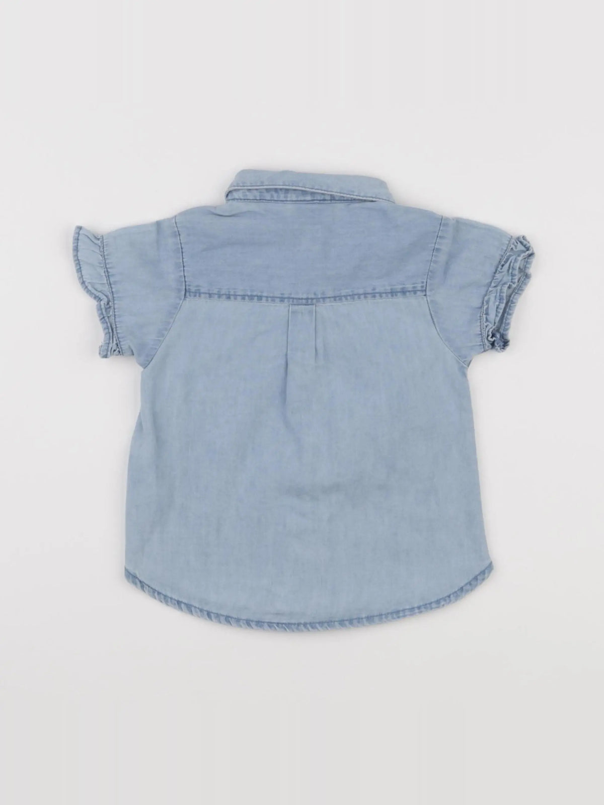 Tape à l'oeil - blouse bleu - 12 mois