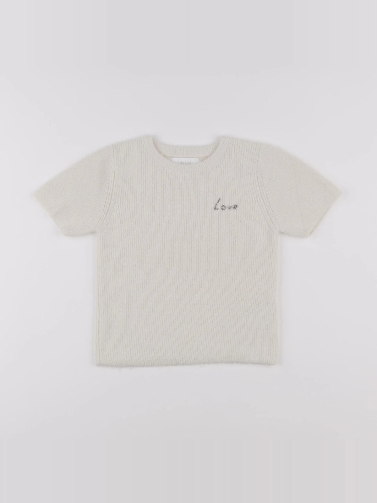 Zara - pull blanc - 8/9 ans