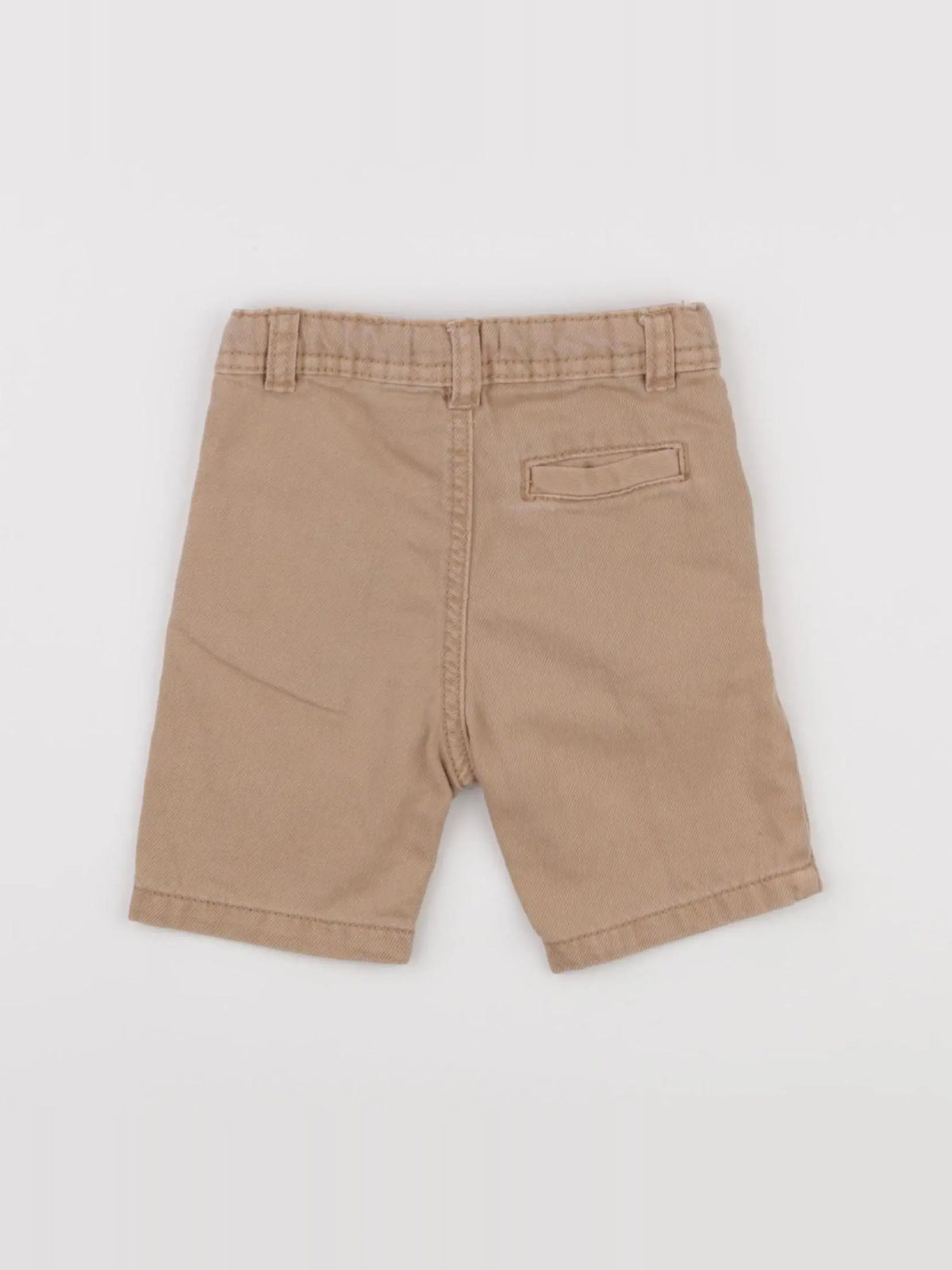 Vertbaudet - short beige - 9 mois