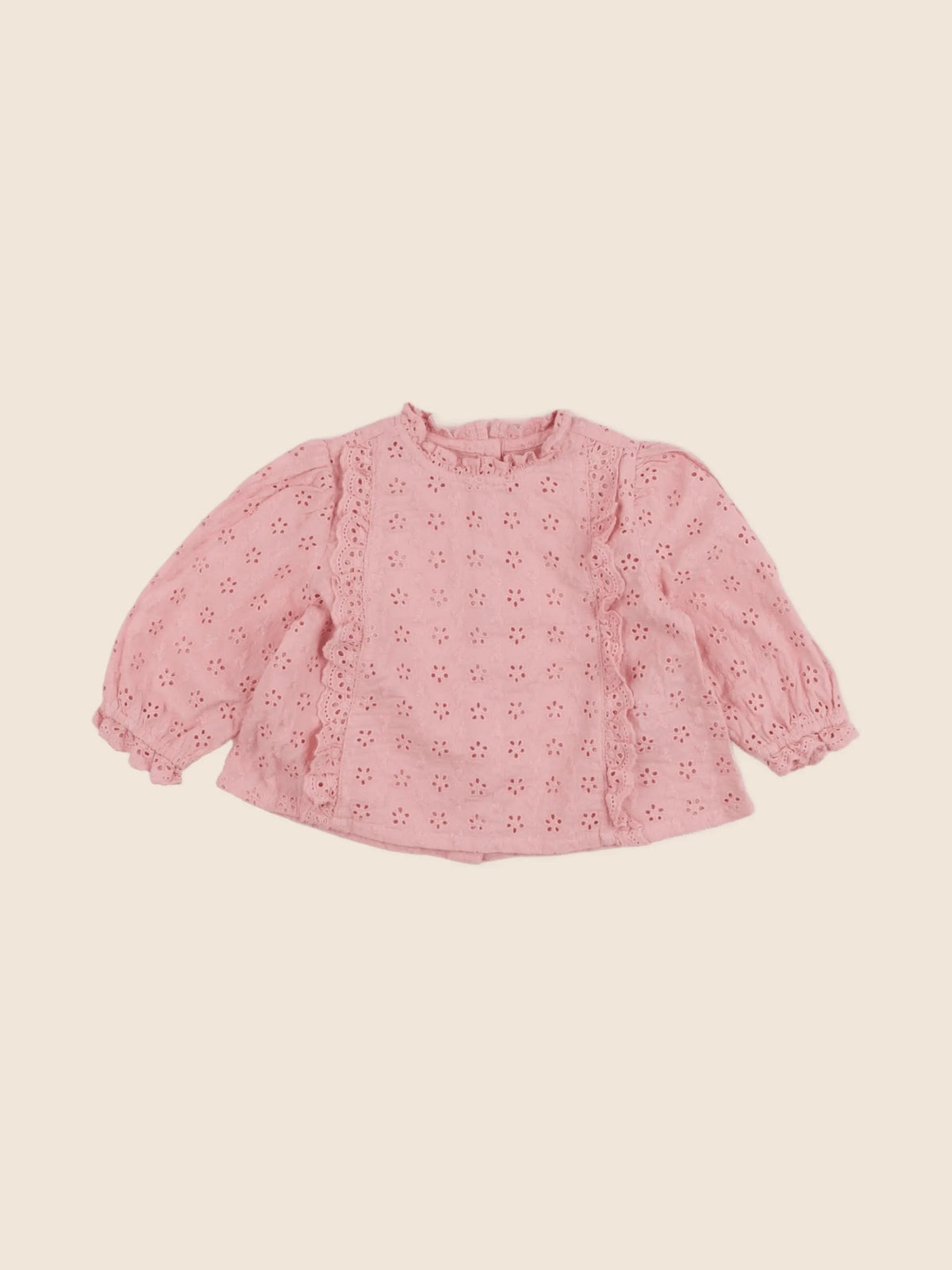 Vertbaudet - blouse rose - 12 mois