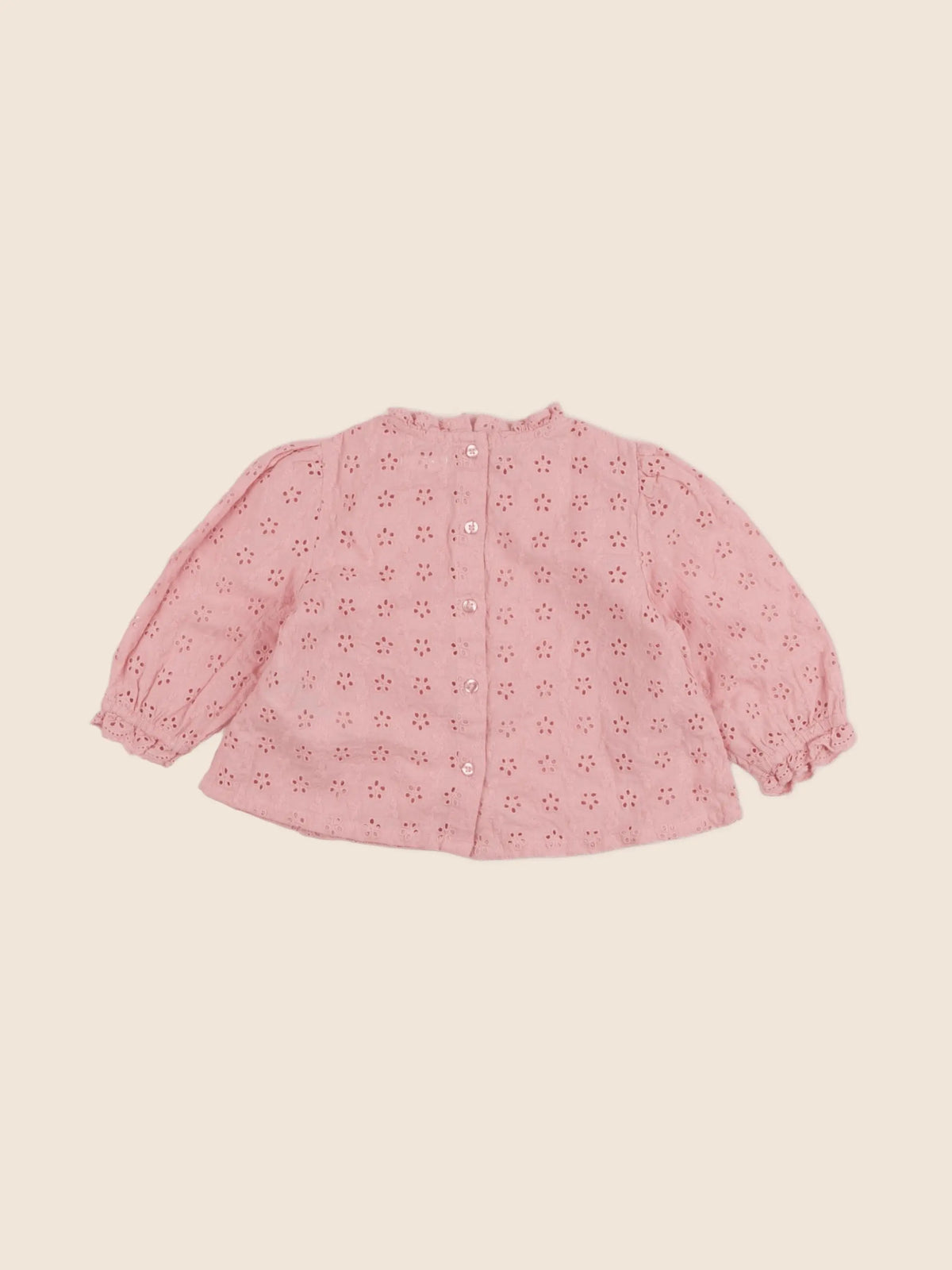 Vertbaudet - blouse rose - 12 mois