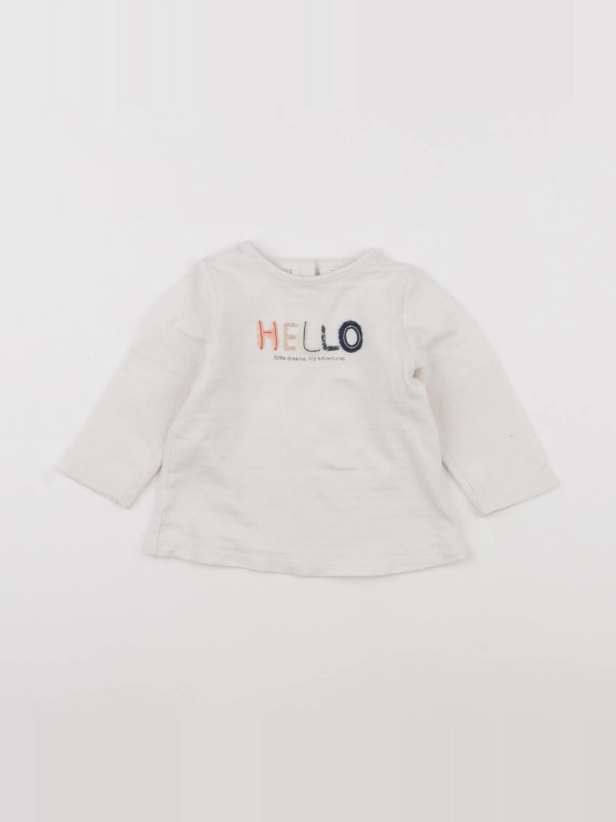 Tape à l'oeil - tee-shirt blanc - 9 mois
