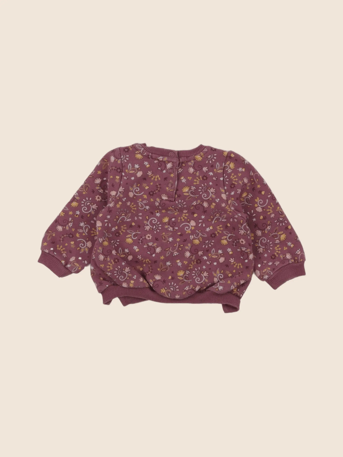 Tape à l'oeil - sweat violet - 6 mois