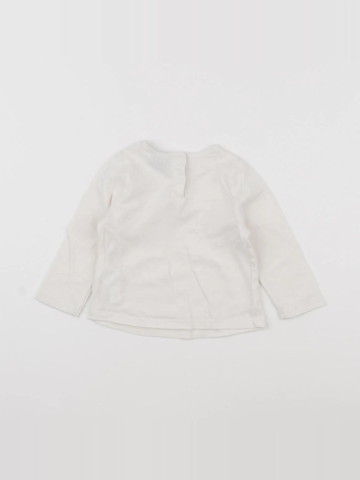 Tape à l'oeil - tee-shirt blanc - 6 mois