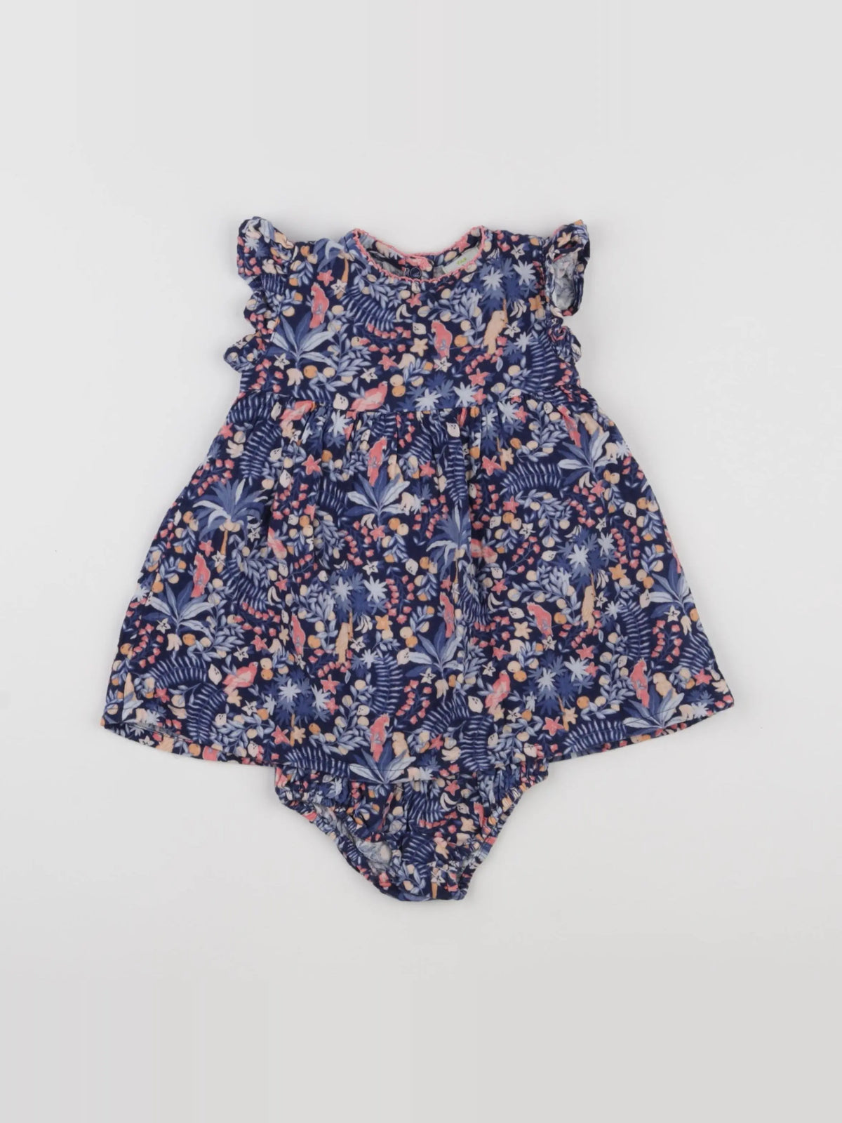 Tape à l'oeil - robe bleu - 6 mois
