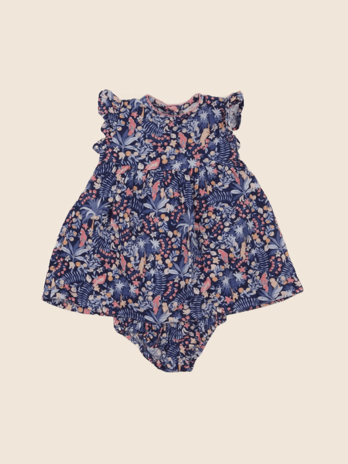 Tape à l'oeil - robe bleu - 6 mois