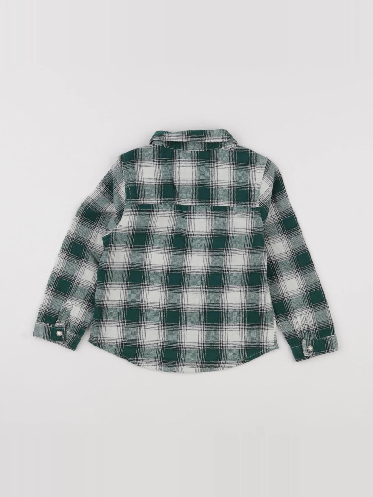 Vertbaudet - chemise vert - 36 mois