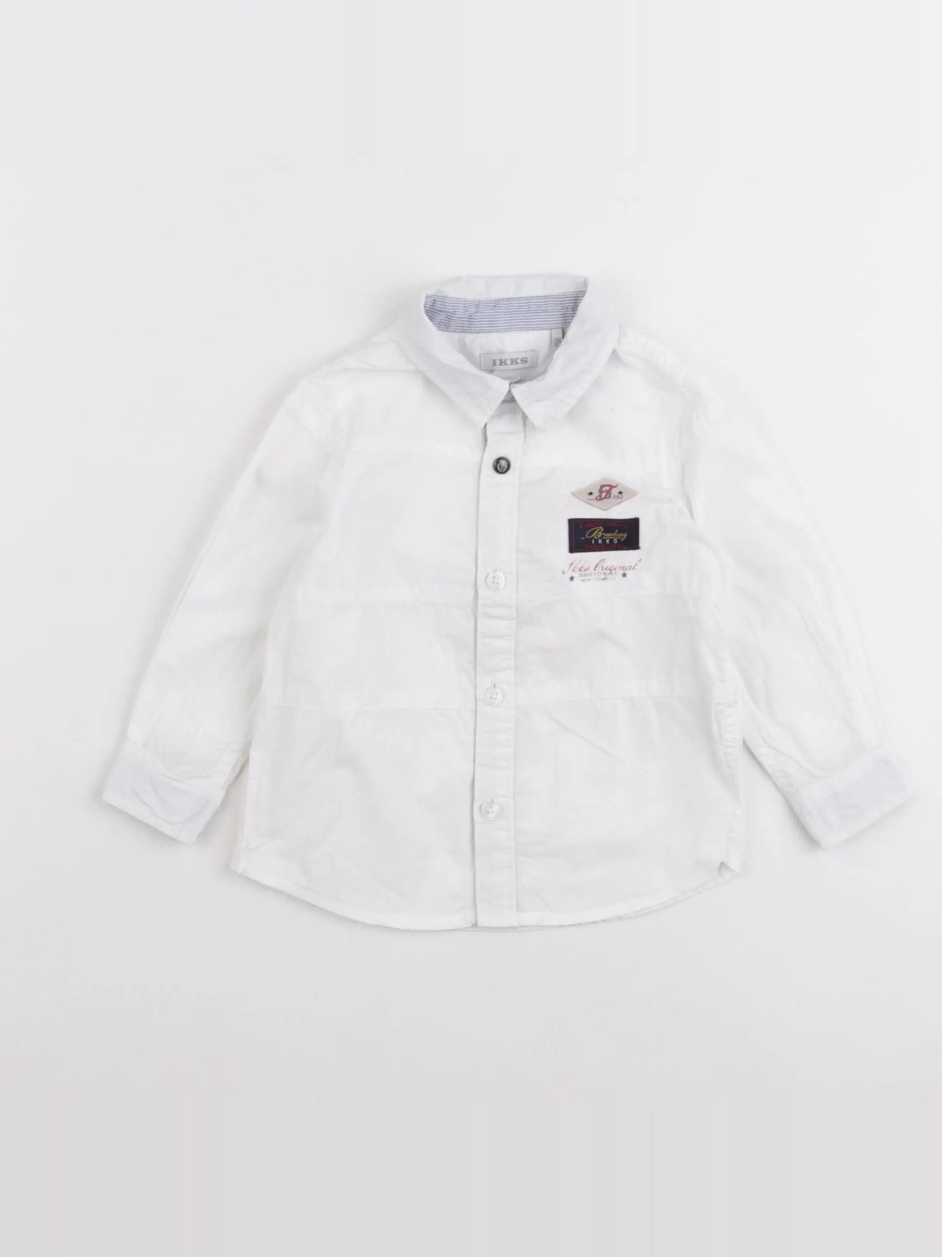 IKKS - chemise blanc - 12 mois