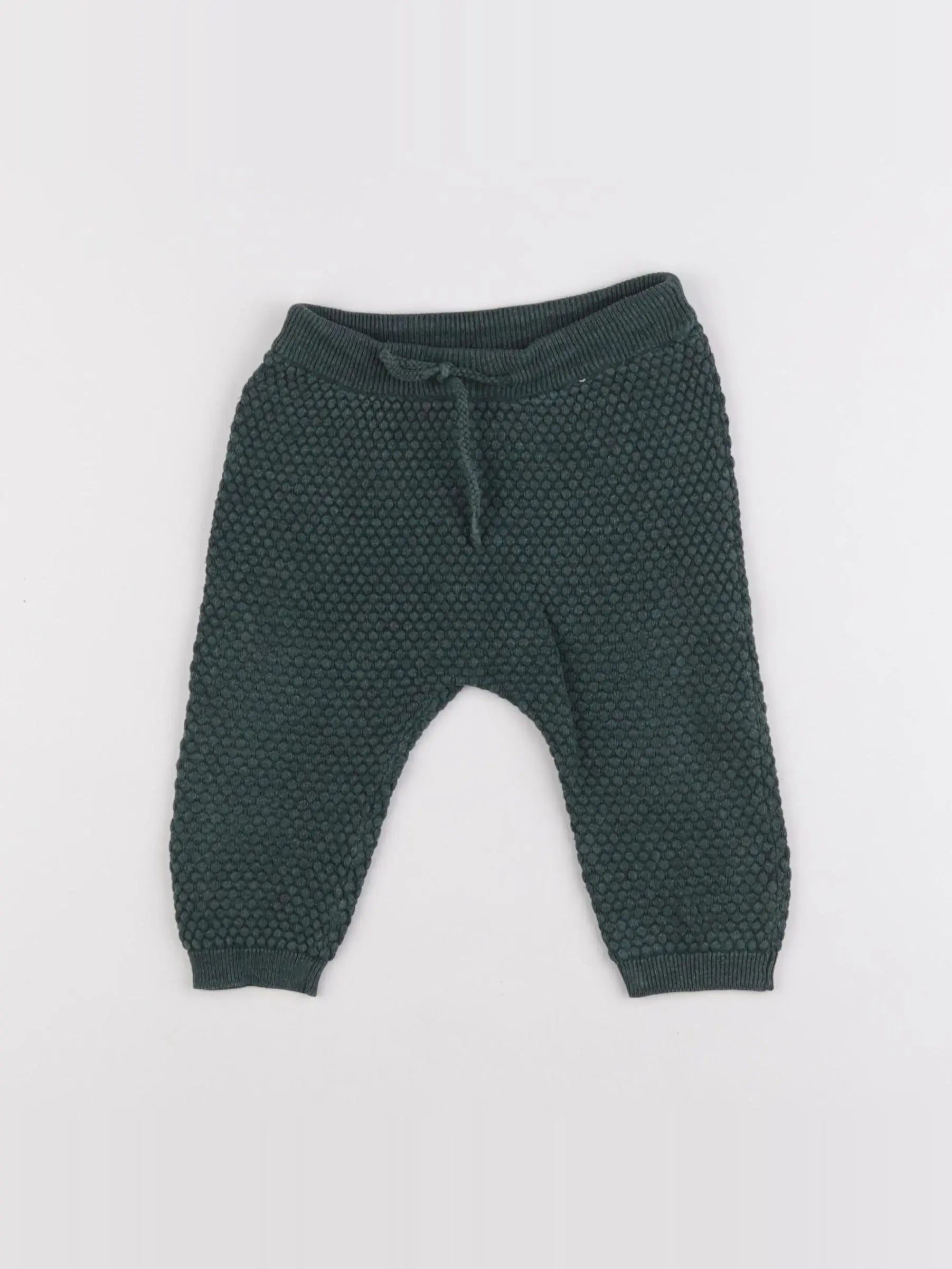 H&M - pantalon vert - 6 mois