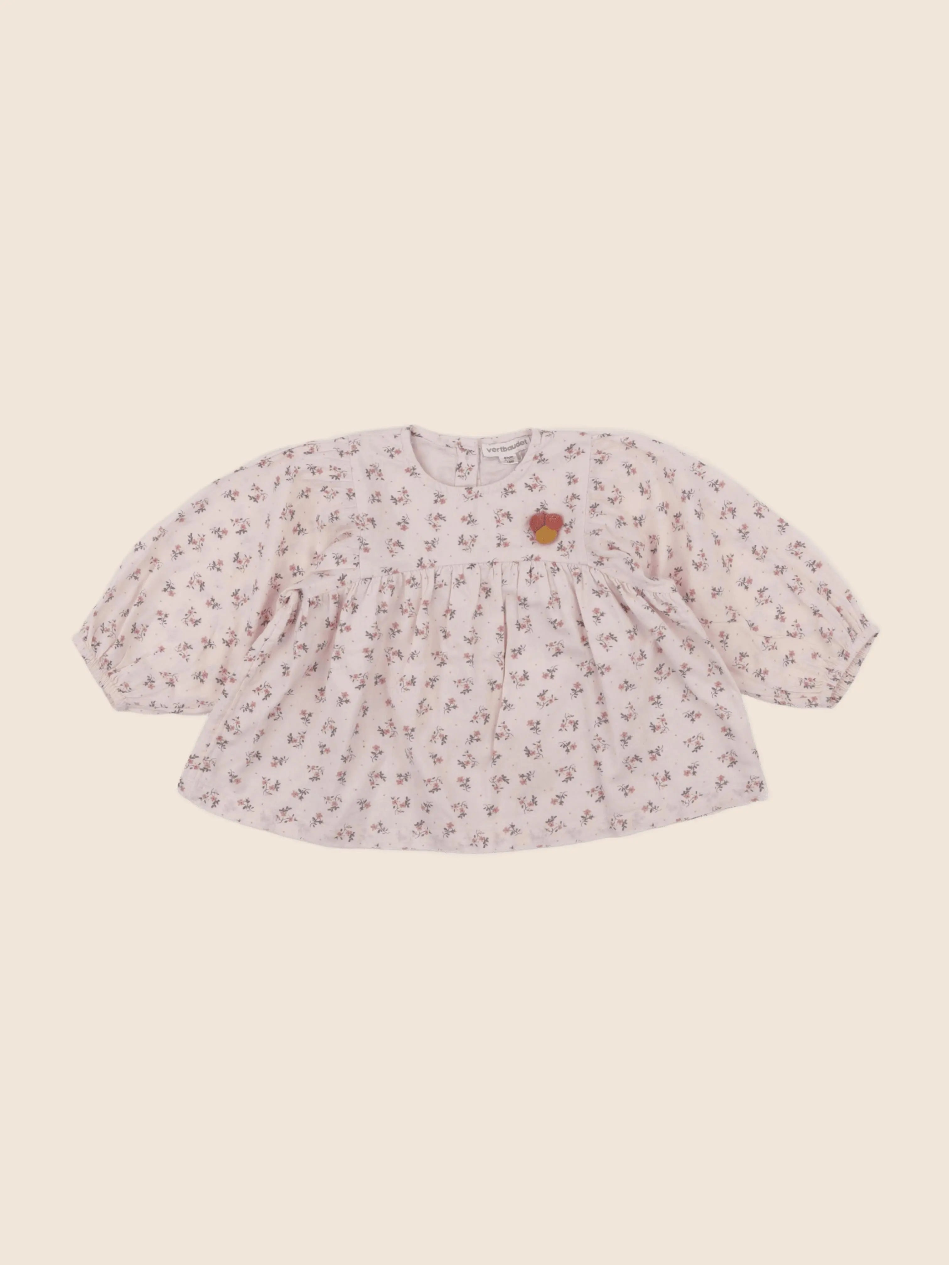 Vertbaudet - blouse rose - 18 mois
