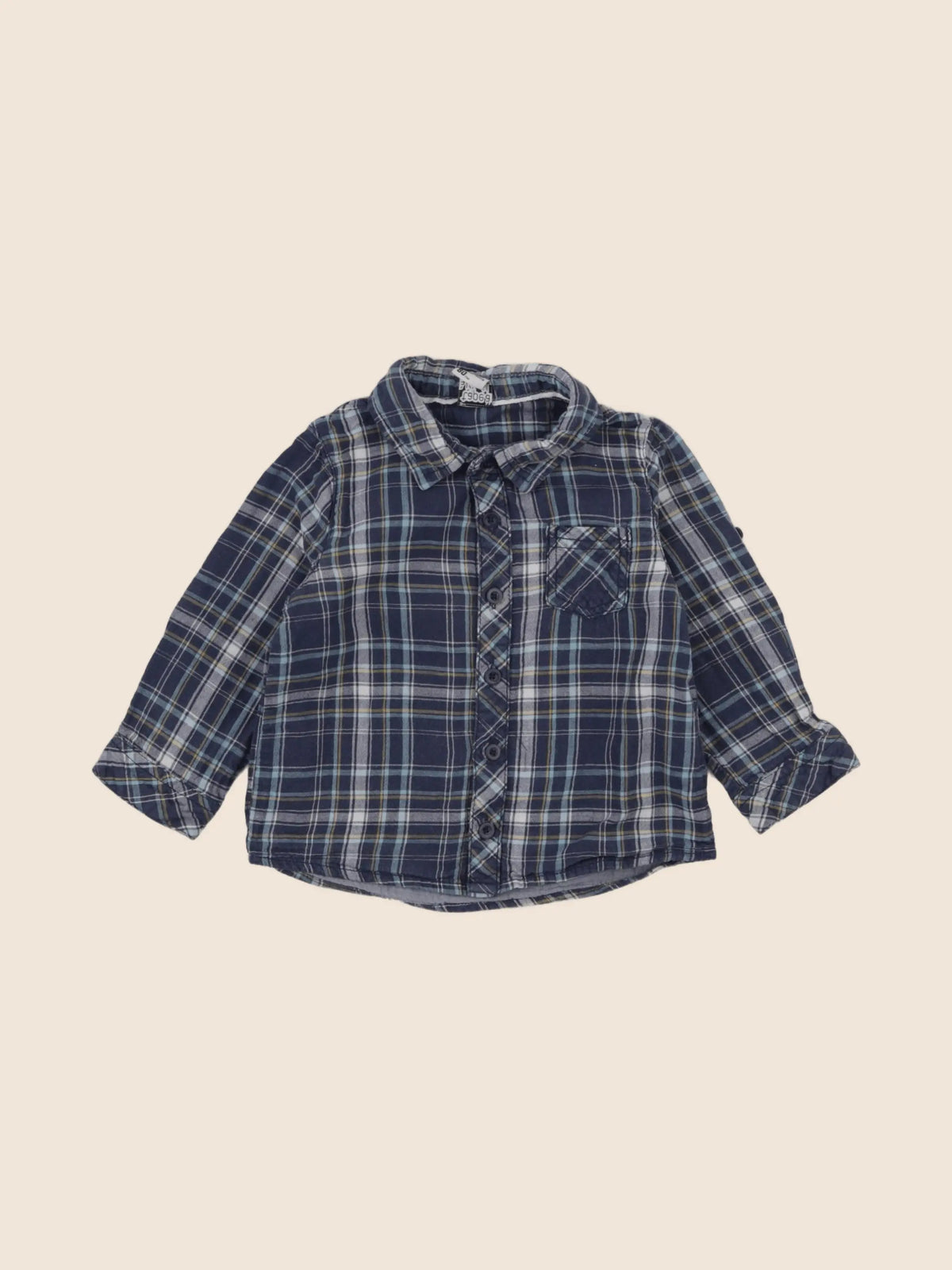 Tape à l'oeil - chemise bleu - 18 mois