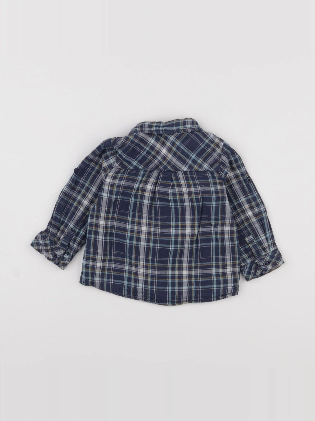 Tape à l'oeil - chemise bleu - 18 mois