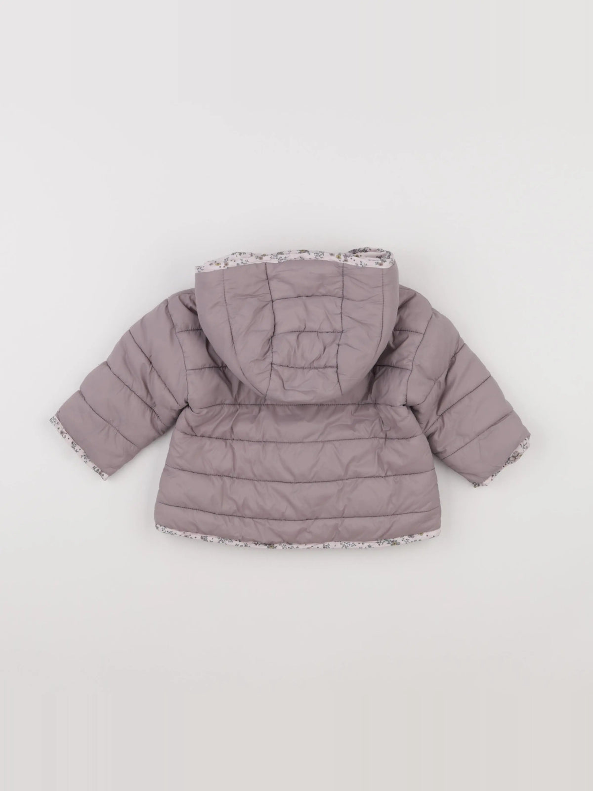 Vertbaudet - doudoune violet - 9/12 mois