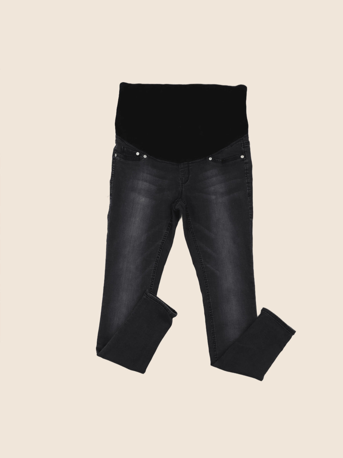 H&M - pantalon grossesse noir - 42