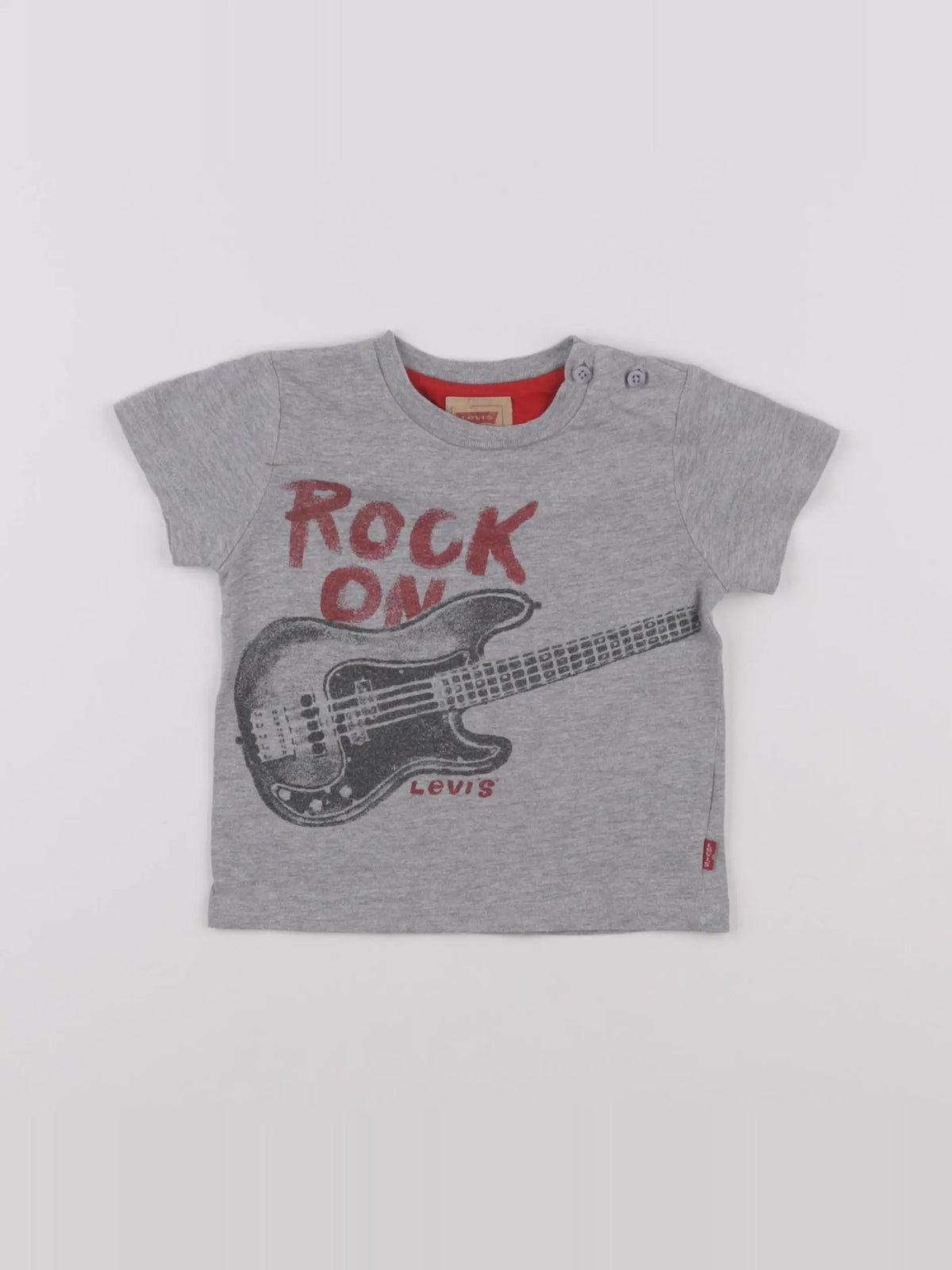 Levi's - tee-shirt gris - 12 mois