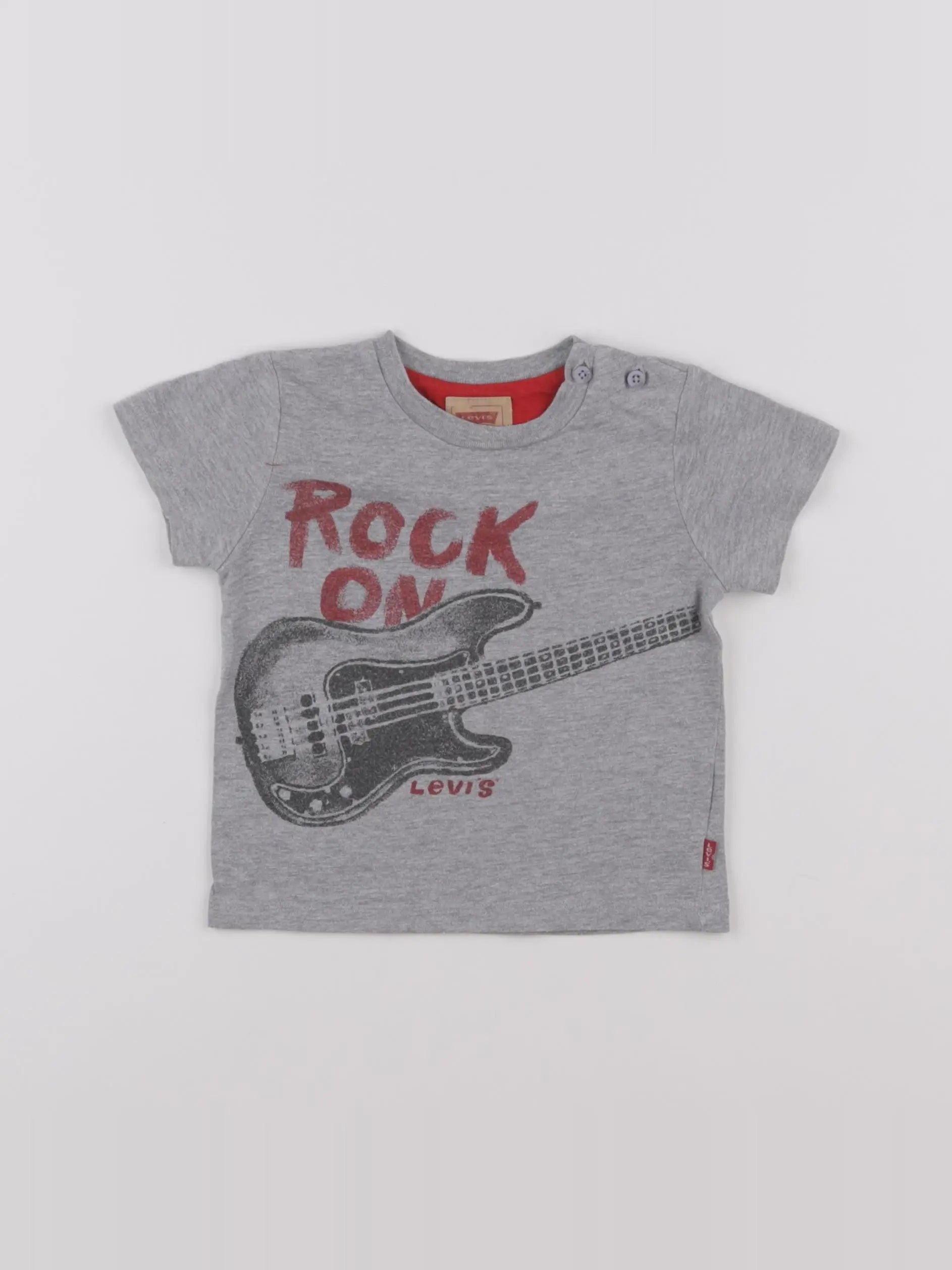 Levi's - tee-shirt gris - 12 mois