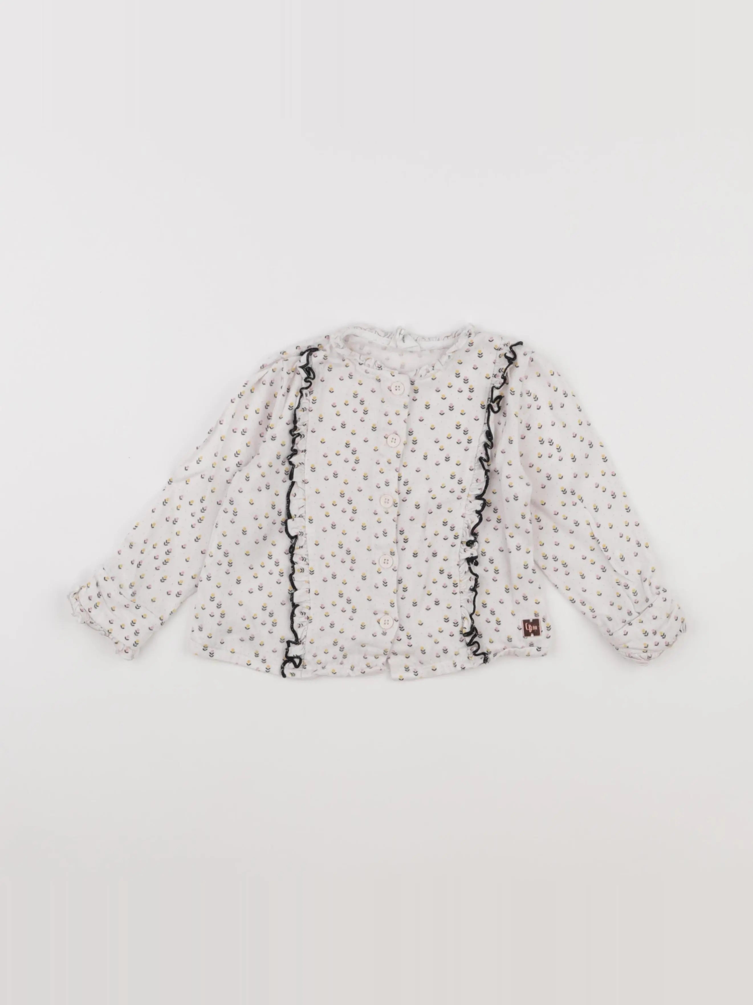 Carrément Beau - blouse blanc - 24 mois